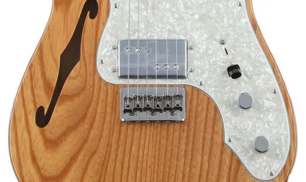 Fender 1972 Telecaster Thinline Electric Guitar Controls
